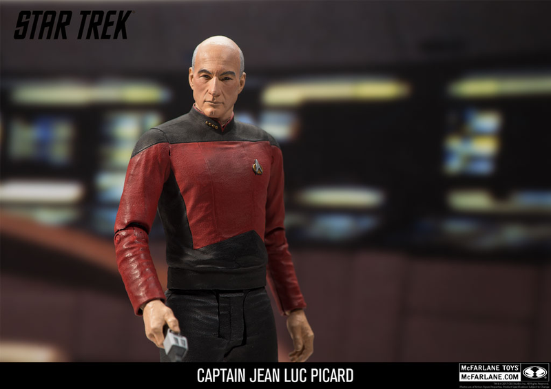 Picard’s ready to phaser anything that passes by your desk, including rival toys.